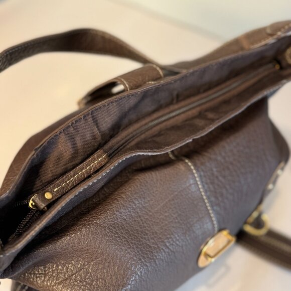 The Sak Brown Leather Hobo Bag - Picture 6 of 8